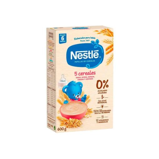 Nestle 5 cereales papilla