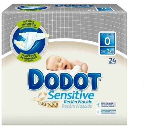 Dodot Sensitive Recién Nacido BOX Talla 3 Triplo (74 uds) 【OFERTA ONLINE】