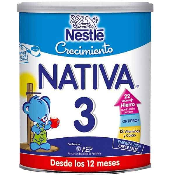 Comprar Nestlé Nativa 3 800 gr - Leche de crecimiento 