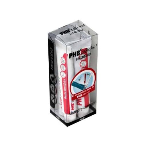 Comprar Pasta Dental Phb Pocket Recambio 4X6Ml - Recambio Pasta Dentífrica