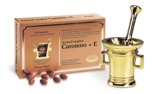 ActiveComplex Caroteno+E 60 Comprimidos - Contribuye a una salud optima de la Piel