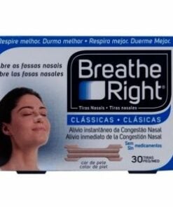 BREATHE RIGHT TIRAS NASALES GRANDES 30 UDS