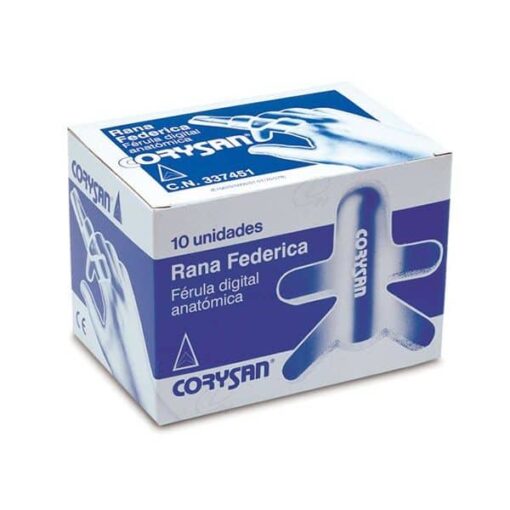Comprar Férula Digital Corysan Anatómica 10 Unidades soporte para la inmovilización temporal de los dedos de la mano