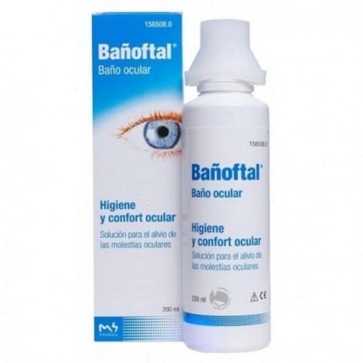 Comprar Bañoftal Baño Ocular 200 ml - Higiene y Confort Ocular