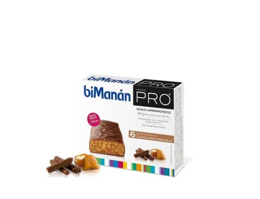 Comprar Bimanán Pro Barritas Choco-Caramelo 6 U