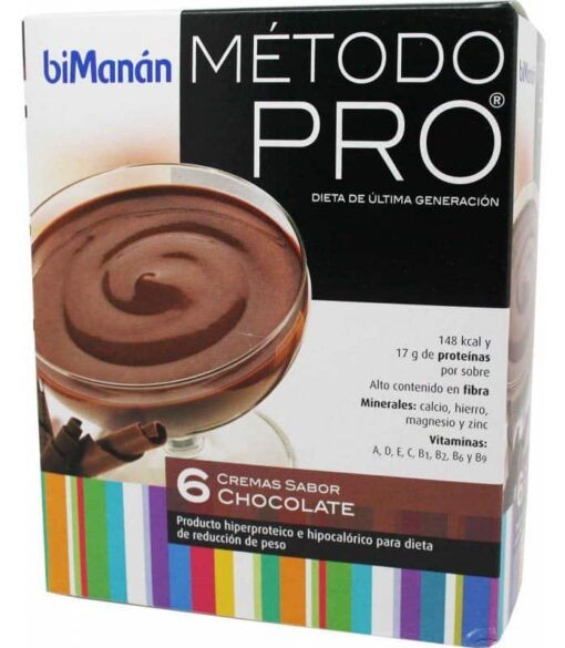 Comprar Bimanán Pro Crema Chocolate 6 sobres