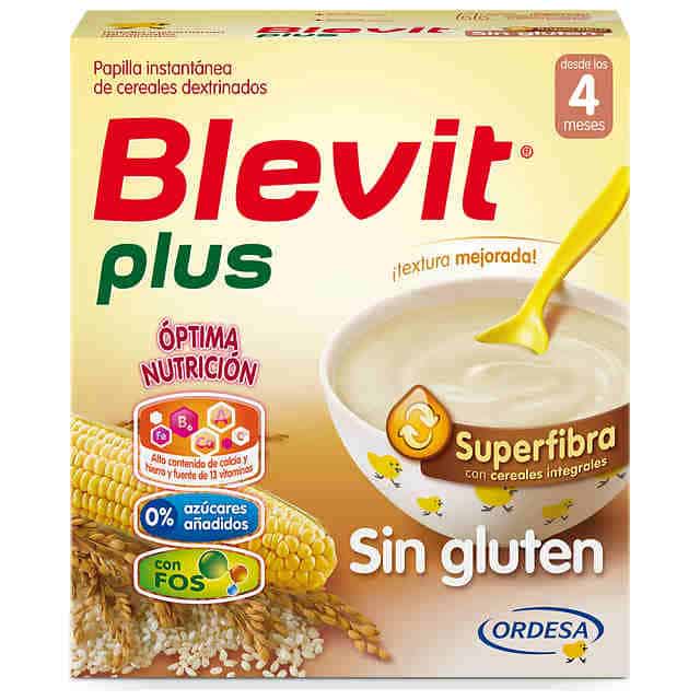 Comprar Blevit Plus Superfibra Sin Gluten 600 G - Papilla Instantánea de  Cereales, Desde los 4 Meses 