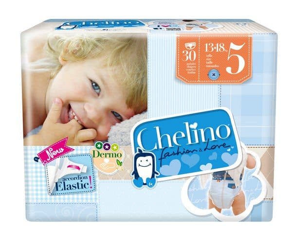 Comprar online pañales CHELINO talla 5 para bebés de 13-18 kg