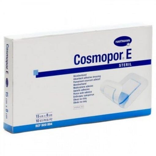 Comprar Cosmopor E 15X8 cm 10 Unidades Apósitos - Gasa Adhesiva Antibacteriana con Plata