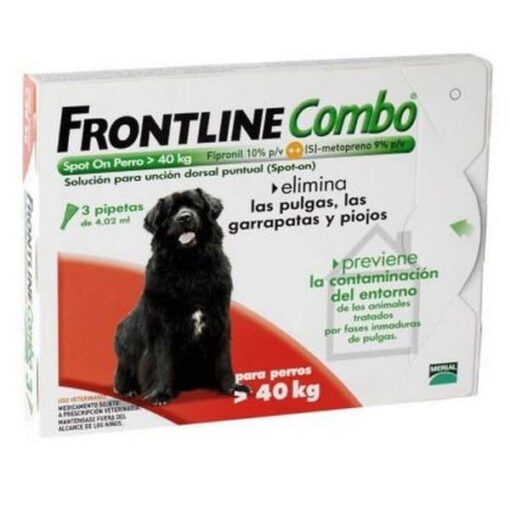 Comprar Frontline Combo Spot-On Perros Mayores de 40 Kg - Elimina Pulgas