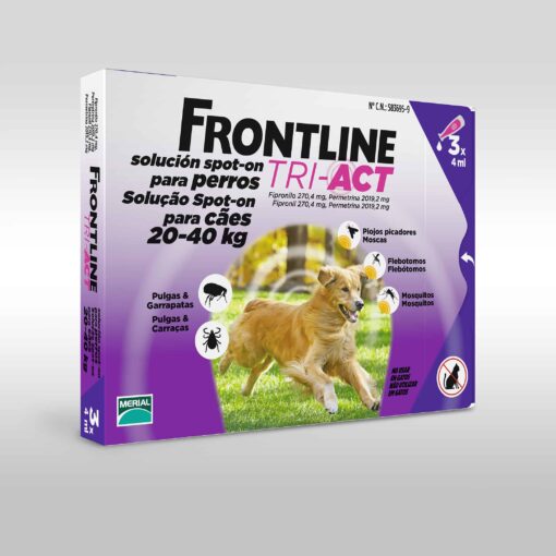 Comprar Frontline Perro Tri-Act 20-40 Kg