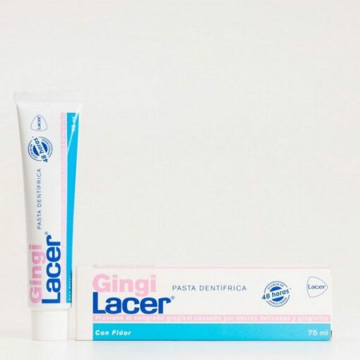 Comprar Lacer GingiLacer Pasta Dental 75 ml - Tratamiento Gingivitis - Disminuye el Sangrado de las Encías