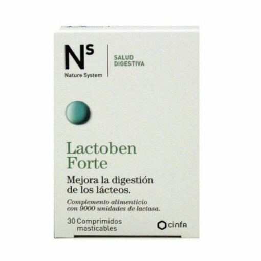 Lactoben 30 Comprimidos Masticables Nature System