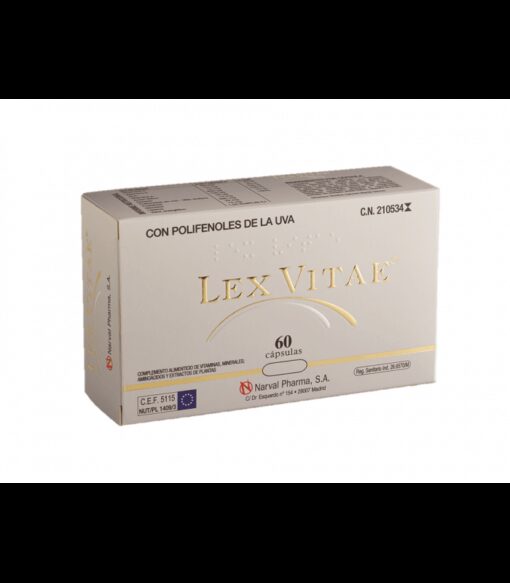 Comprar Lex Vitae 60 Cápsulas
