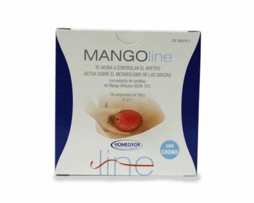 Comprar Homeosor Mangoline 750 mg 28 Comprimidos - Control del Apetito