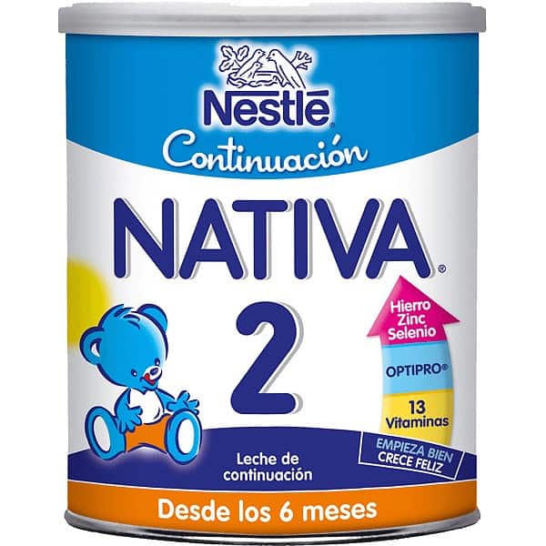 NESTLÉ NATIVA 2 LECHE DE CONTINUACIÓN 800G 6M