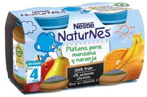 Comprar Nestlé Naturnes Plátano Pera Manzana y Naranja
