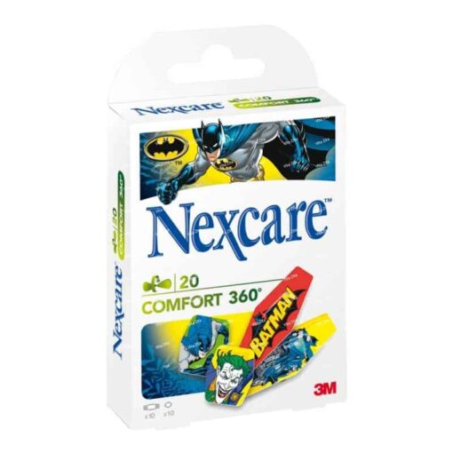 Nexcare Batman 20 Uds Surtidas - Las Tiritas Más Divertidas Para Los Más Peques