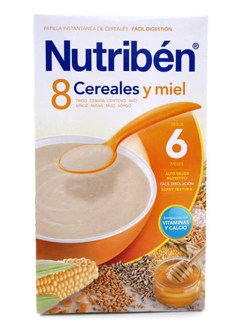 Nutribén 8 Cereales miel 600gr