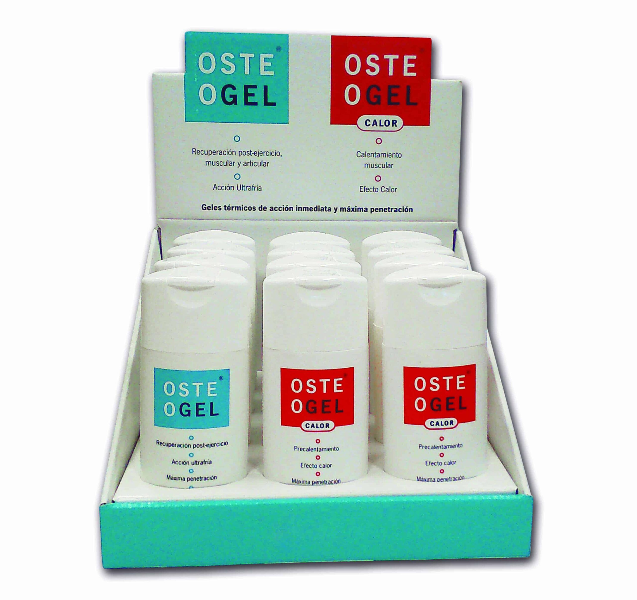 Osteogel Calor - crema para calentar los musculos (150 ml) 