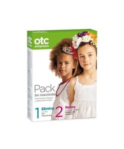 OTC Antipiojos sin Insecticida - Pack tratamiento antipiojos