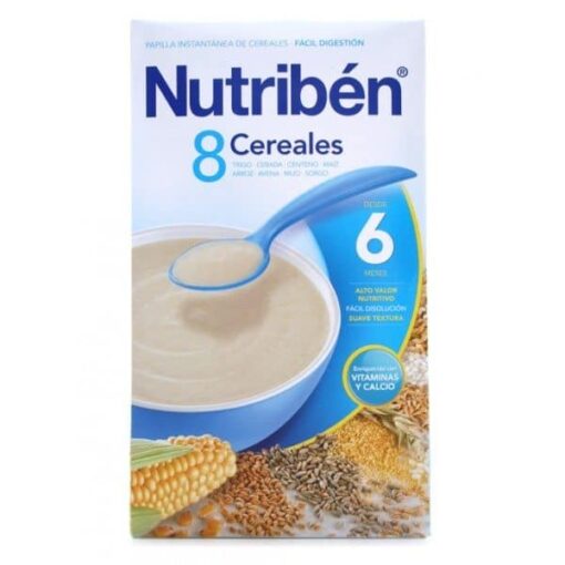 Comprar Nutriben Papilla 8 Cereales 300 G