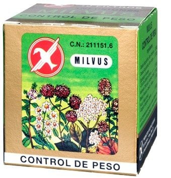 Infusión Milvus Control de Peso, 20 Filtros - Tila y Farma