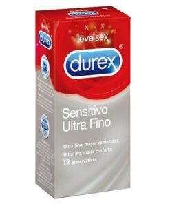 Durex Sensitivo Ultrafino Preservativo 12 Unidades