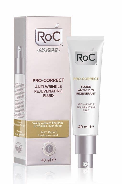 Comprar Roc Pro-Correct Fluido Antiarrugas Rejuvenecedor 50 ml - Reducir Líneas de Expresión y Arrugas Profundas