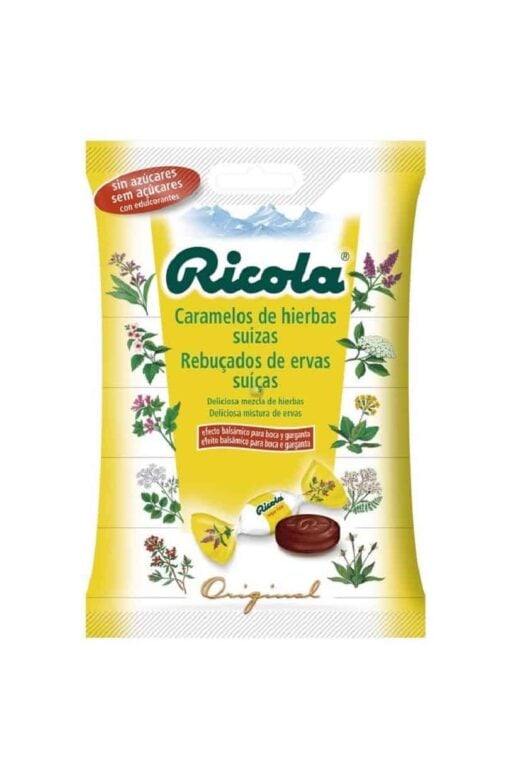 Ricola Hierbas Bolsa Sin Azúcar Con Stevia 70 Gr