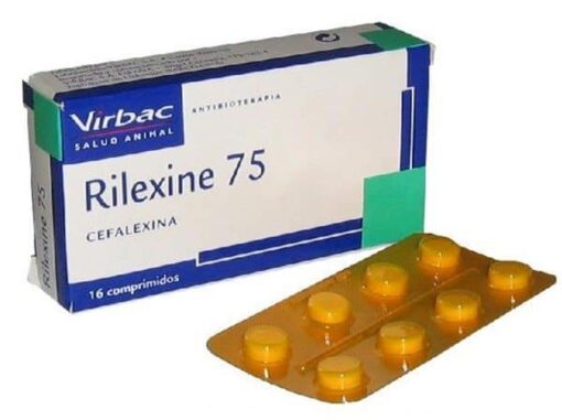 Comprar Rilexine 75 mg 14 Comprimidos Masticables - Antibacteriano para Perros y Gatos