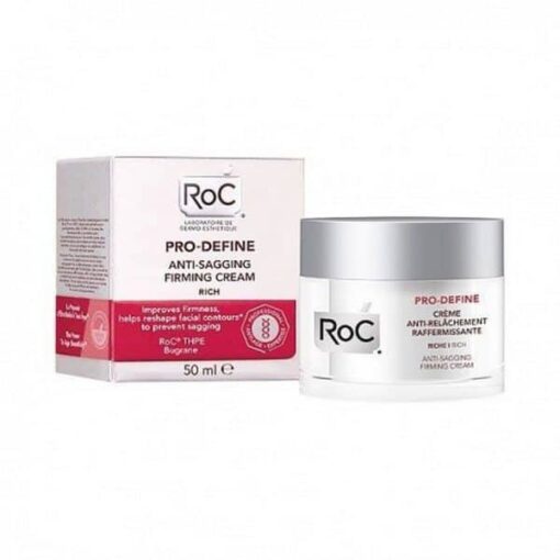 Comprar Roc Pro-Define Crema Antiflacidez Reafirmante 50 ml - Previene la Flacidez Aumentando la Firmeza de la Piel