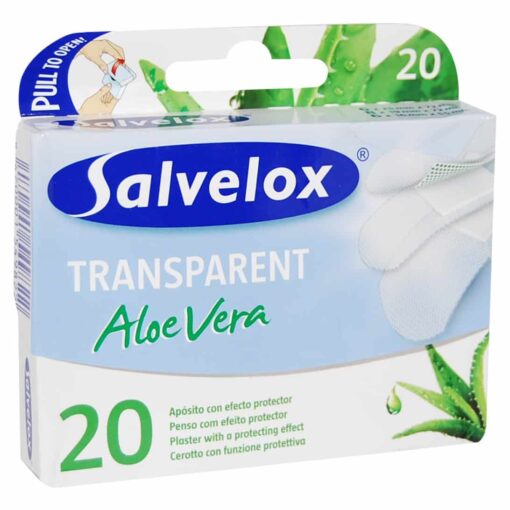 Comprar Salvelox Transparente Aloe Vera 20 Ud