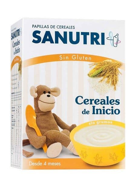 Comprar Sandoz Sanutri Papilla Cereales Sin Gluten 600 gr - Alimento  Infantil para Bebés a partir de los 4 Meses 