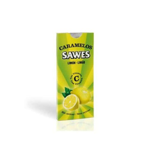 Sawes Caramelos Limón Blisters Sin Azúcar 22 gr