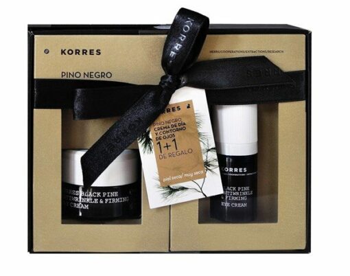 Comprar Korres Pack Pino Negro para Pieles Secas a Muy Secas - Crema de Día y Contorno de Ojos