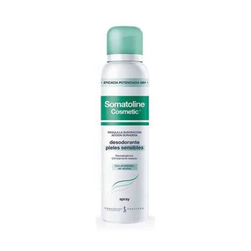 Comprar Somatoline Desodorante Piel Sensible Spray 150 Ml