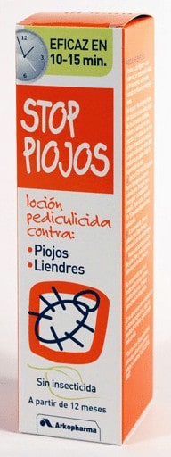 Stop Piojos Solución Dimeticona - tratamiento para piojos y liendres 