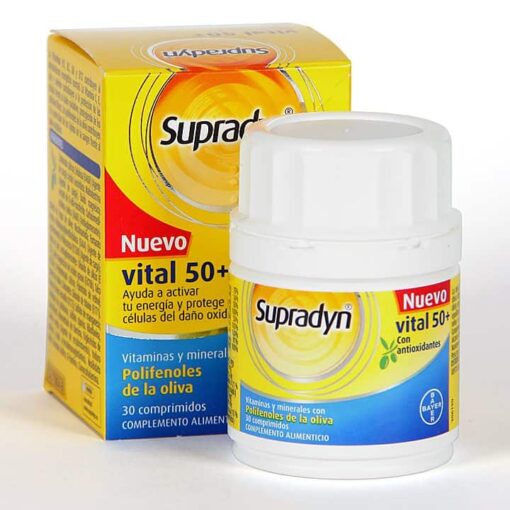Comprar Supradyn Vital 50 + Antioxidantes 30 Comprimidos
