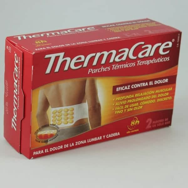 THERMACARE PARCHE LUMBAR 4 UNIDADES ✓