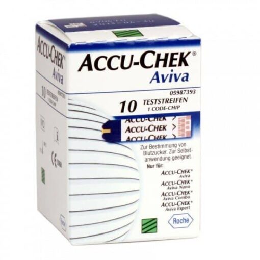 Comprar Accu-Check Aviva Tiras Reactivas 10 uds - Medición de Glucosa en Sangre