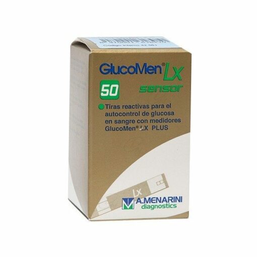 Tiras Reactivas Glucemia Glucomen LX Sensor 5 - Medidoras de glucosa en sangre
