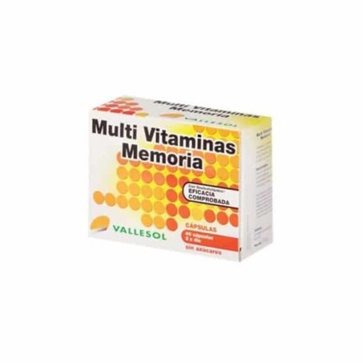 Comprar Vallesol Multi Vitaminas Memoria 40 Cápsulas