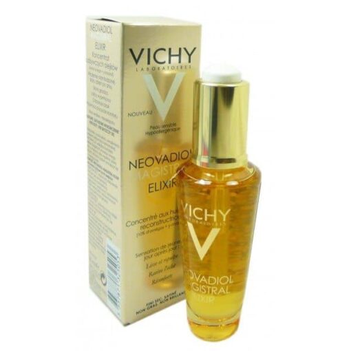 Comprar Neovadiol Elixir Vichy 30 ml es un sérum de tratamiento para las pieles que hayan perdido su luminosidad natural. Ideal para pieles maduras.