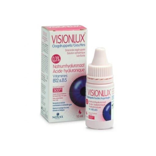 Visionlux Solución Oftalmica Esteril 10 ml - Alivia la irritación ocular