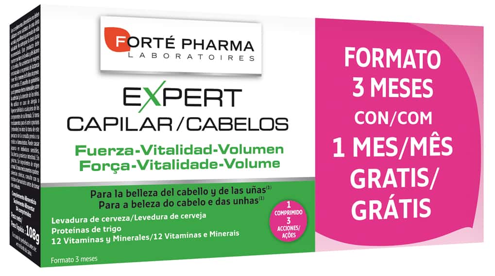 Forté Pharma Expert Capilar 3x28 Comprimidos - Atida
