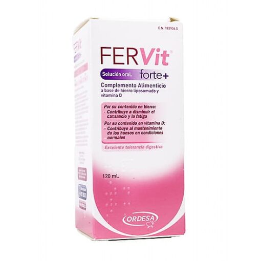 Comprar online Fervit Forte Solucion Oral 120 Ml