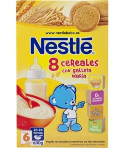 Comprar online Nestlé 8 Cereales con Galleta Maria 900 gr - Papillas de Cereales