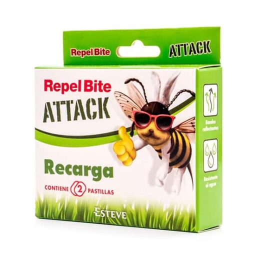 Comprar online Repel bite attack 2 recambios
