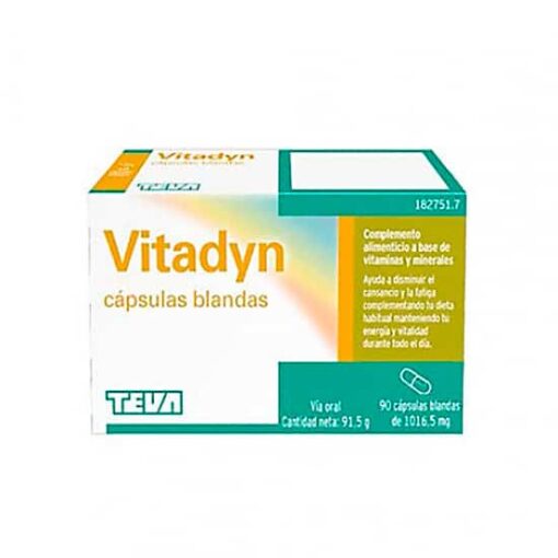 Comprar online Vitadyn 90 capsulas blandas